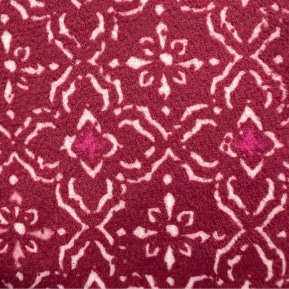 2 PIECE NAUTICA PINK SILKY STRETCH FLEECE SLEEPWEAR LOUNGE SET PLUS SIZE - Picture 2 of 6